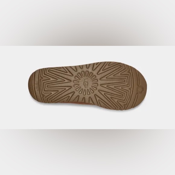 NEW UGG Tasman Chestnut Womens Slipper Size 9 Sheepskin Suede 100% Authentic - Picture 10 of 10